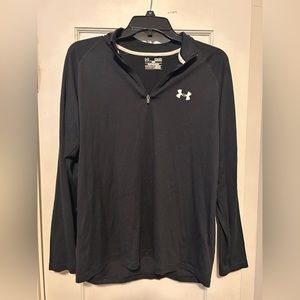 Women’s Black Under Armor 1/4 Zip Size Medium